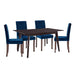 prosper-5-piece-upholstered-velvet-dining-set