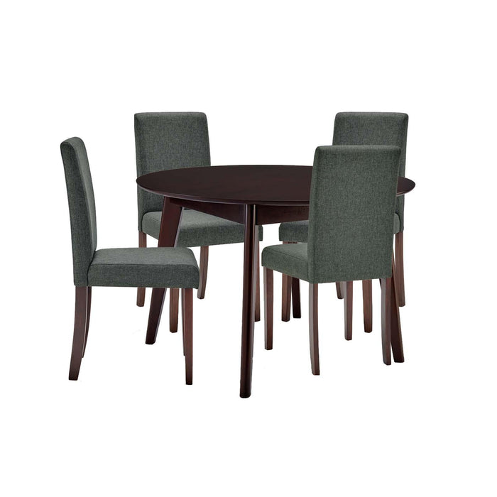 Prosper 5 Piece Upholstered Fabric Dining Set