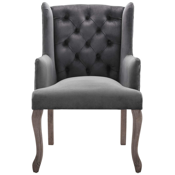 Realm Armchair Performance Velvet Set of 2