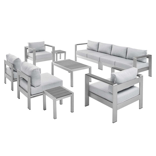 shore-sunbrella-fabric-outdoor-patio-aluminum-9-piece-sectional-sofa-set