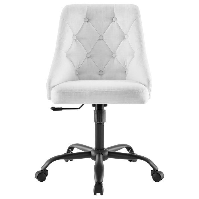 Distinct Tufted Swivel Upholstered Office Chair