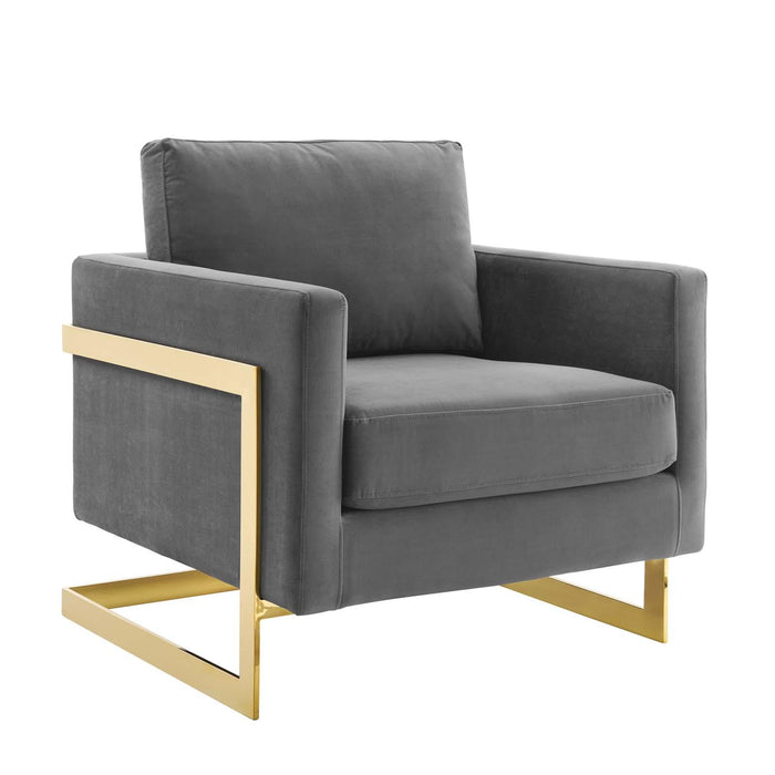 Posse Performance Velvet Accent Chair image