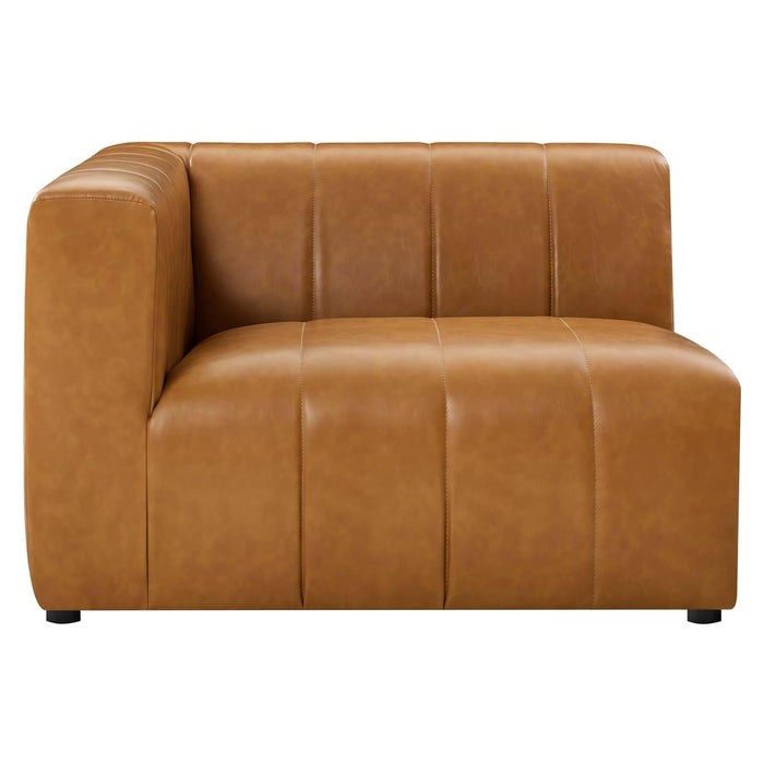 Bartlett Vegan Leather Left-Arm Chair