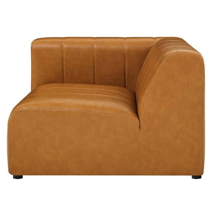 Bartlett Vegan Leather Left-Arm Chair