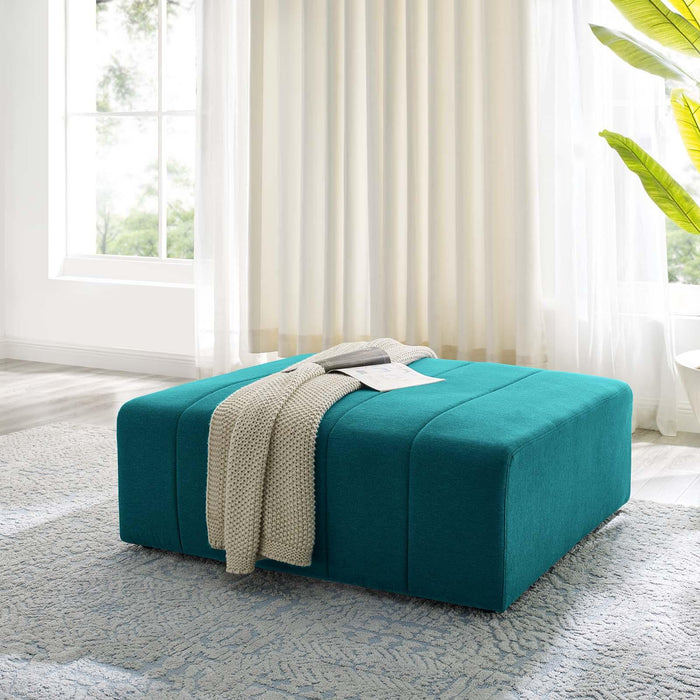 Bartlett Upholstered Fabric Ottoman