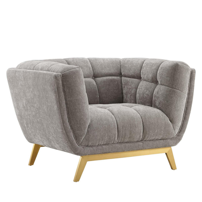 Bestow Crushed Performance Velvet Armchair image