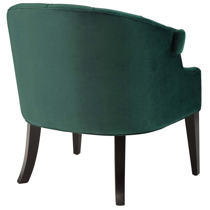 Precept Accent Performance Velvet Armchair