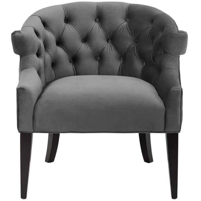 Precept Accent Performance Velvet Armchair