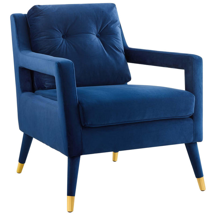 Premise Accent Lounge Performance Velvet Armchair