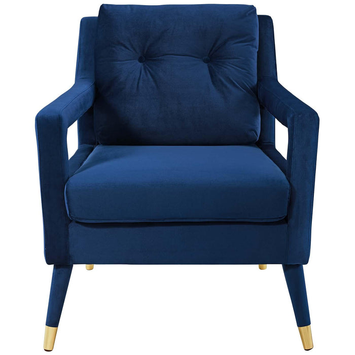 Premise Accent Lounge Performance Velvet Armchair