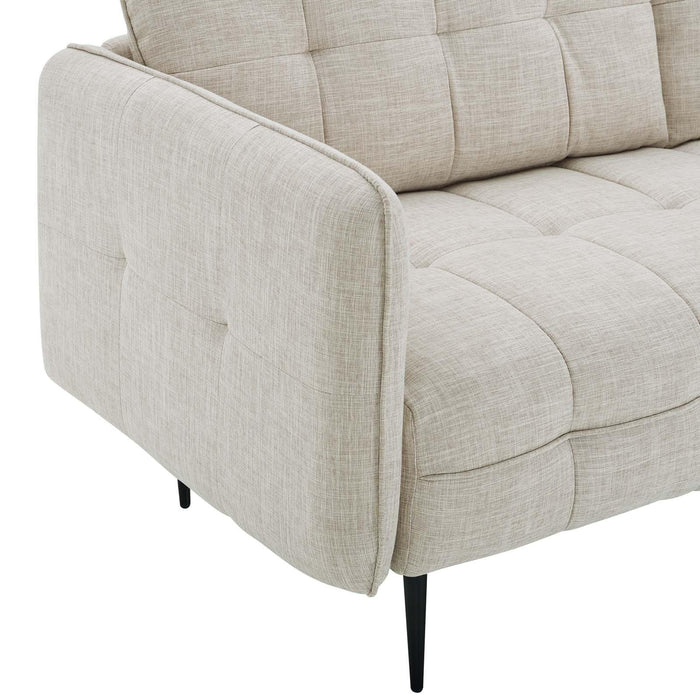 Cameron Tufted Fabric Sofa