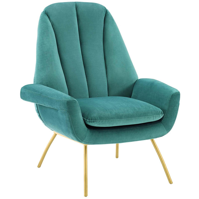 Summit Accent Performance Velvet Armchair