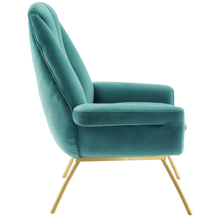 Summit Accent Performance Velvet Armchair