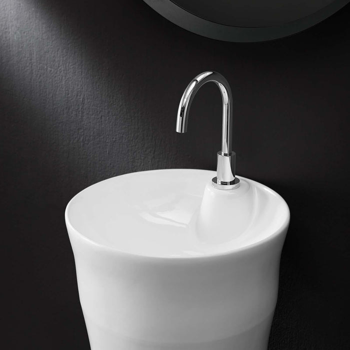 Grenada 16.5" Pedestal Bathroom Sink