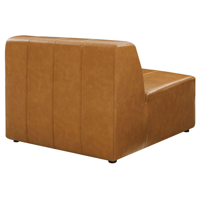 Bartlett Vegan Leather Armless Chair