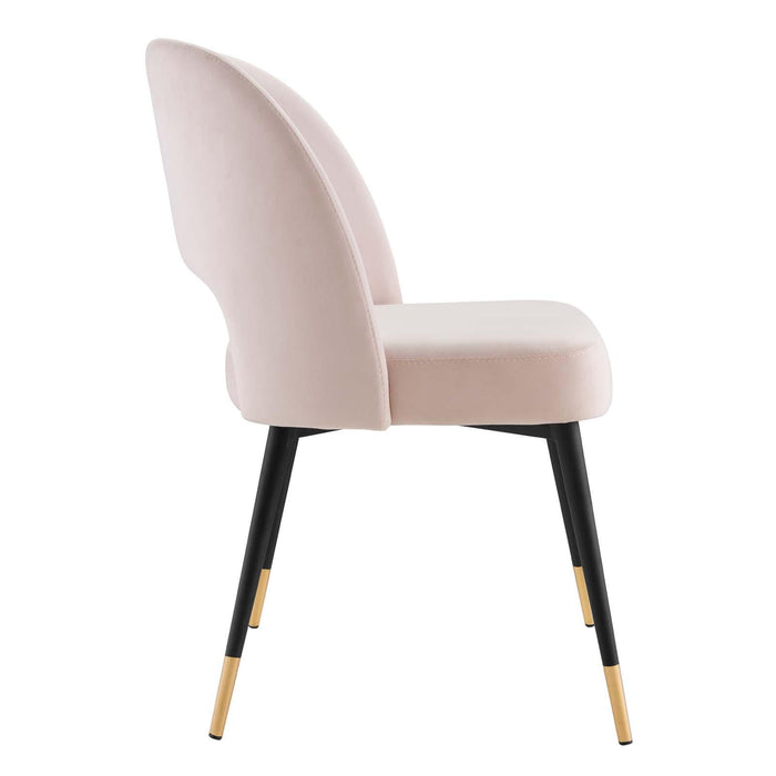 Rouse Performance Velvet Dining Side Chair