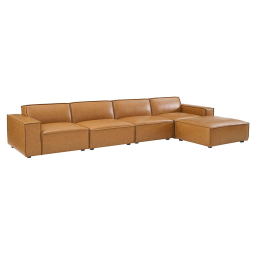 restore-5-piece-vegan-leather-sectional-sofa