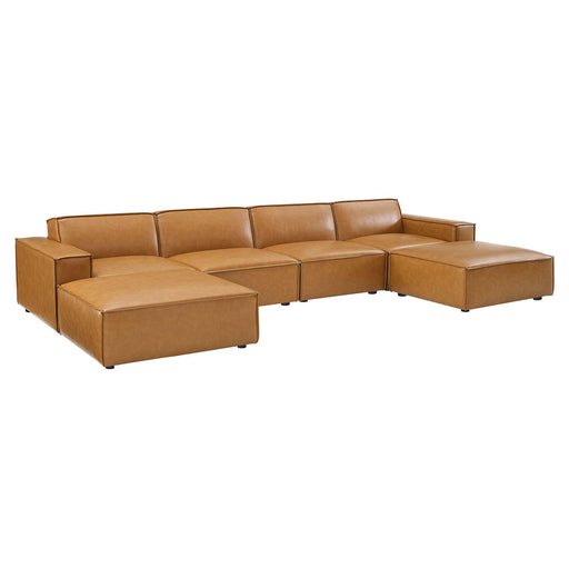 restore-6-piece-vegan-leather-sectional-sofa