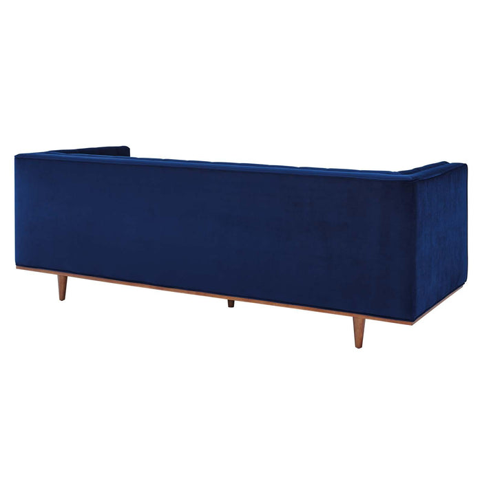 Elation Tufted Performance Velvet Sofa