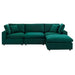 commix-down-filled-overstuffed-performance-velvet-4-piece-sectional-sofa