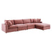 commix-down-filled-overstuffed-performance-velvet-5-piece-sectional-sofa