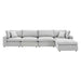 commix-down-filled-overstuffed-performance-velvet-5-piece-sectional-sofa