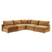 commix-down-filled-overstuffed-performance-velvet-5-piece-sectional-sofa