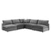 commix-down-filled-overstuffed-performance-velvet-5-piece-sectional-sofa