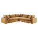 commix-down-filled-overstuffed-performance-velvet-5-piece-sectional-sofa