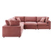 commix-down-filled-overstuffed-performance-velvet-5-piece-sectional-sofa