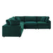 commix-down-filled-overstuffed-performance-velvet-5-piece-sectional-sofa