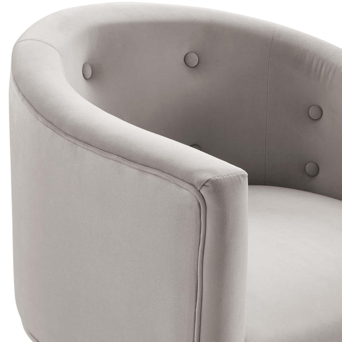 Savour Tufted Performance Velvet Accent Chair