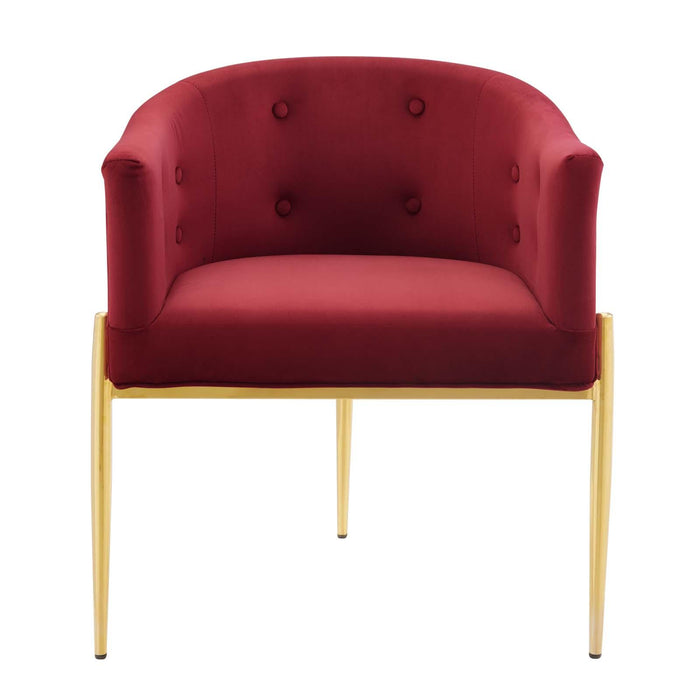 Savour Tufted Performance Velvet Accent Chair