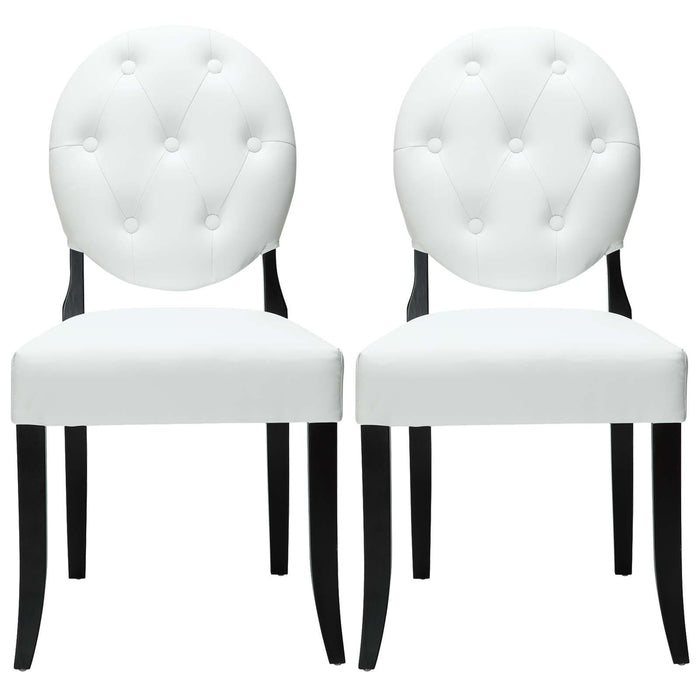 Button Dining Chairs Set of 2 image