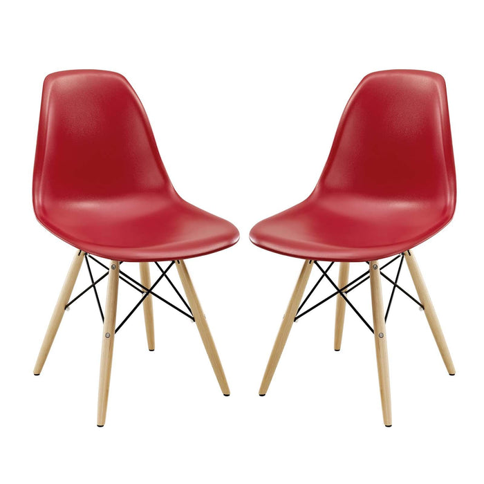 Pyramid Dining Side Chairs Set of 2