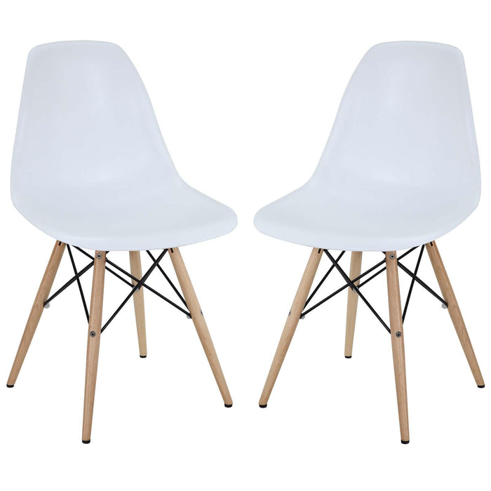 Pyramid Dining Side Chairs Set of 2