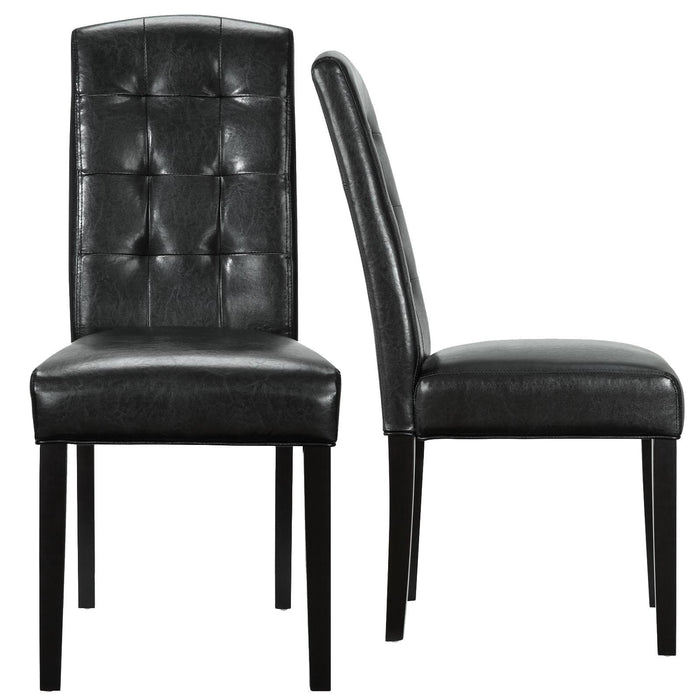 Perdure Dining Chairs Vinyl Set of 2 image