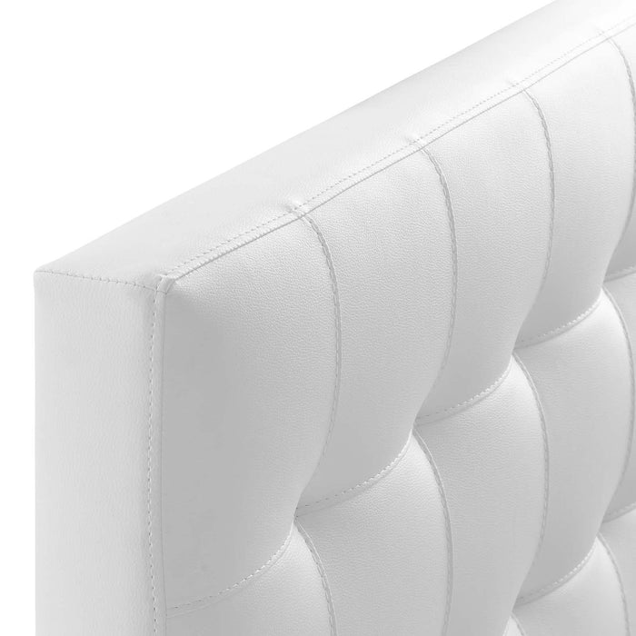 Lily Twin Upholstered Vinyl Headboard