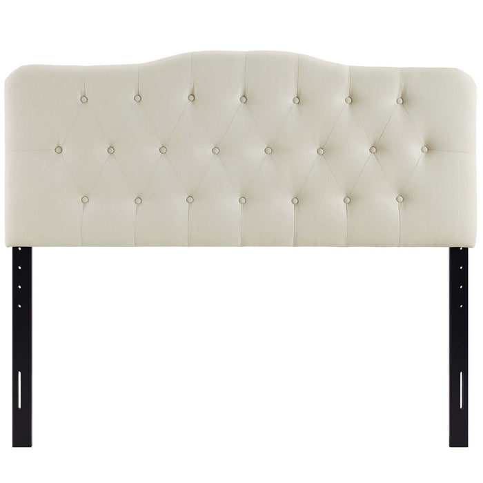 Annabel Queen Upholstered Fabric Headboard