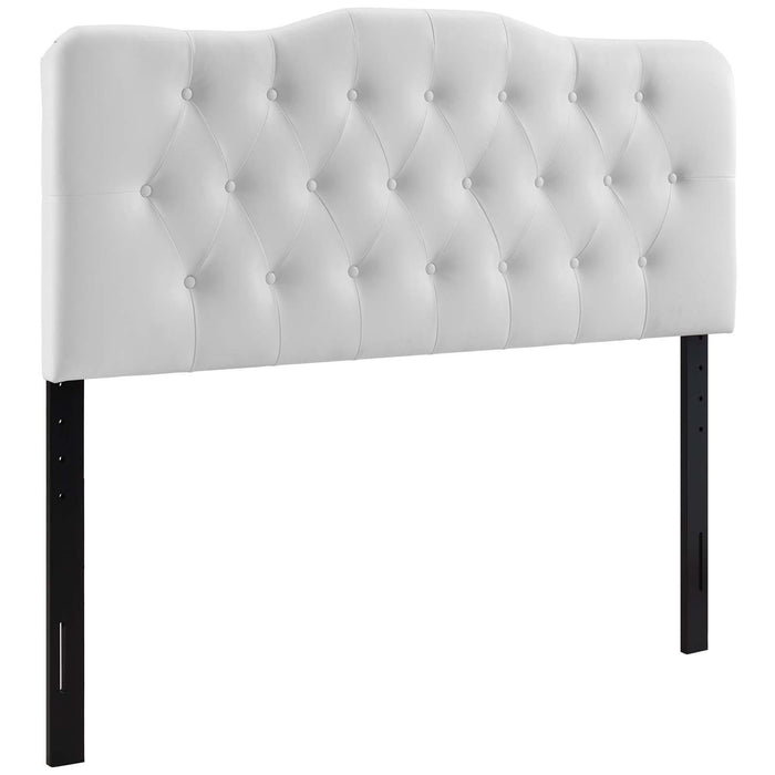 Annabel Queen Upholstered Vinyl Headboard