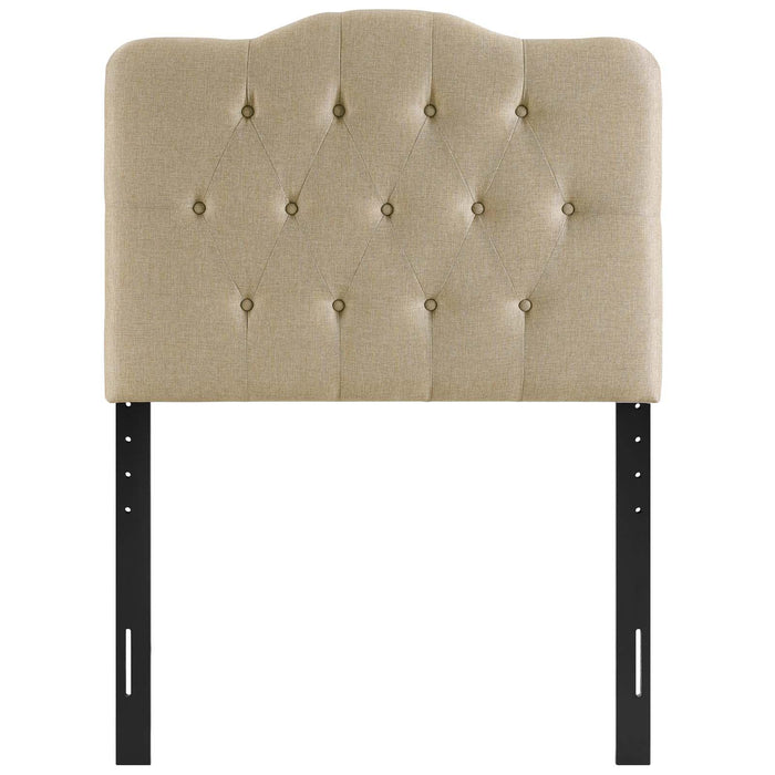 Annabel Twin Upholstered Fabric Headboard