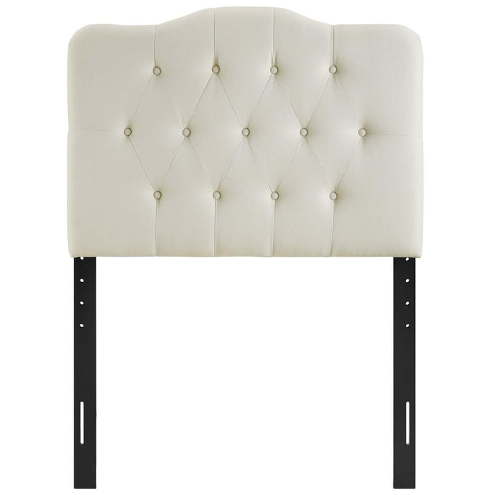 Annabel Twin Upholstered Fabric Headboard