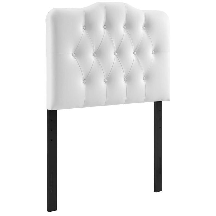 Annabel Twin Upholstered Vinyl Headboard image