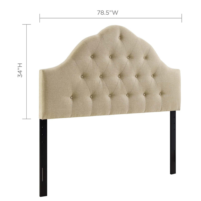 Sovereign King Upholstered Fabric Headboard