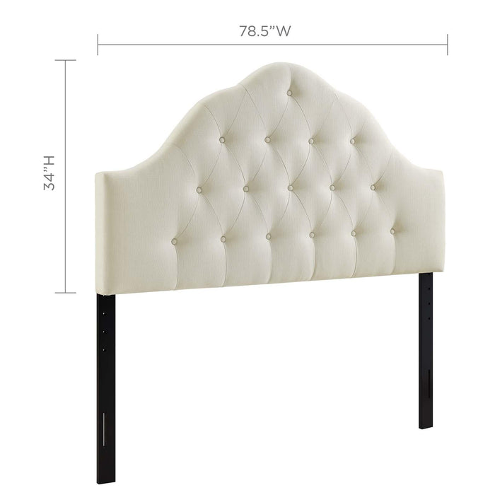 Sovereign King Upholstered Fabric Headboard