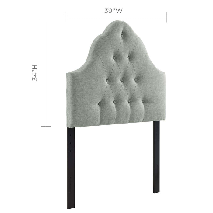 Sovereign Twin Upholstered Fabric Headboard