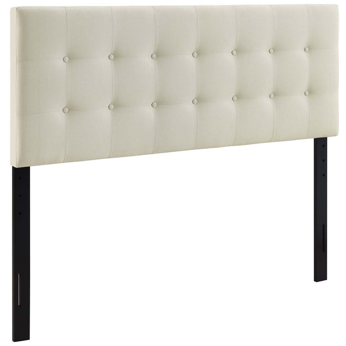 Emily King Upholstered Fabric Headboard