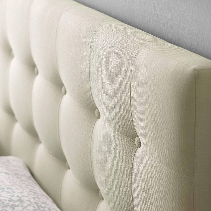 Emily King Upholstered Fabric Headboard