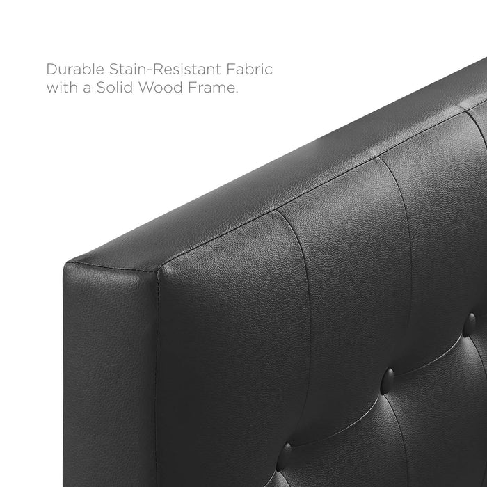 Emily Twin Upholstered Vinyl Headboard