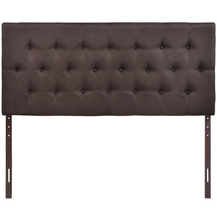 Clique Queen Upholstered Fabric Headboard